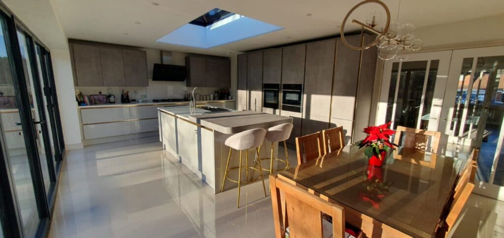House extension project in Birmingham designed by Hepburn Architects