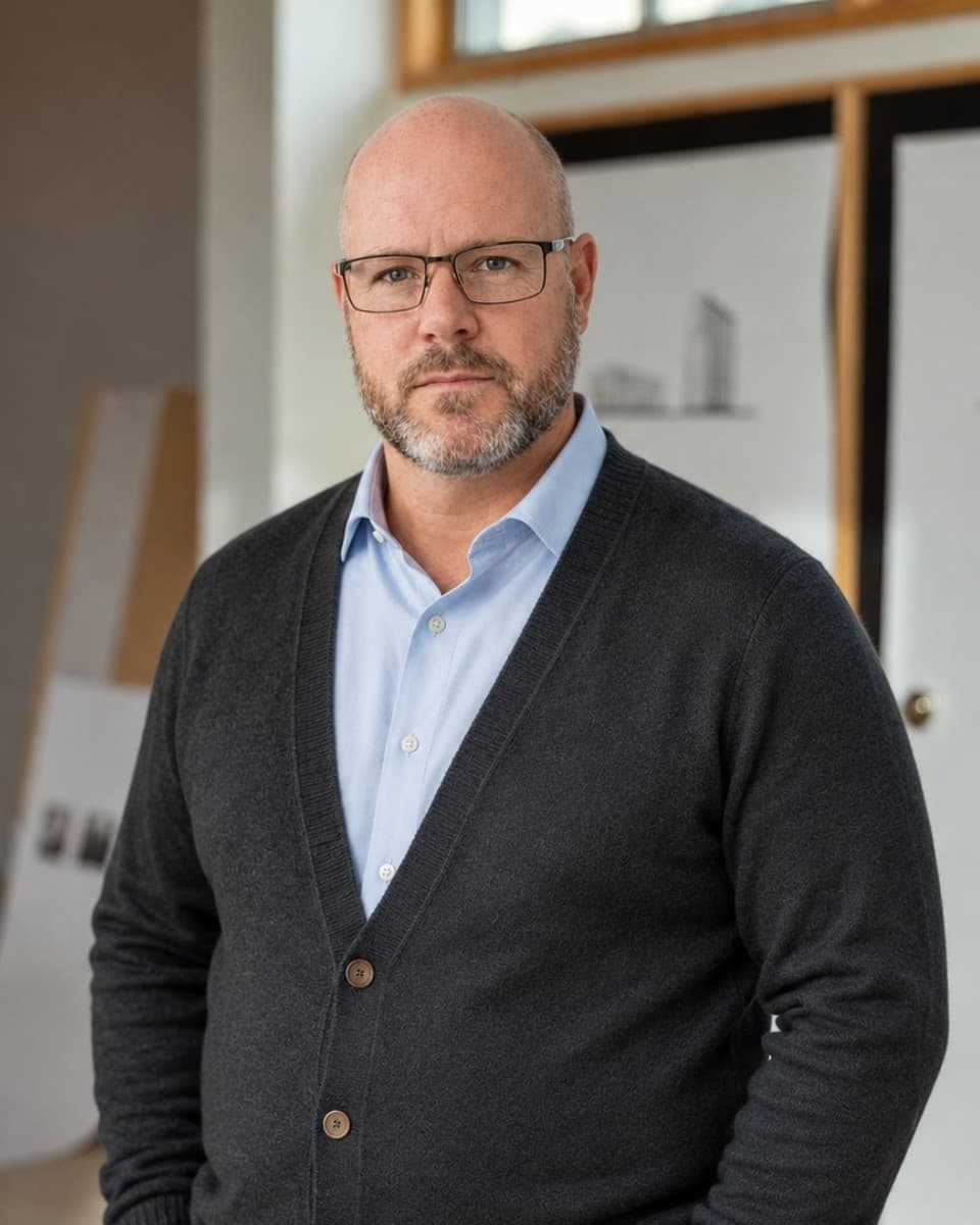 David Hepburn, founding director of Hepburn Architects