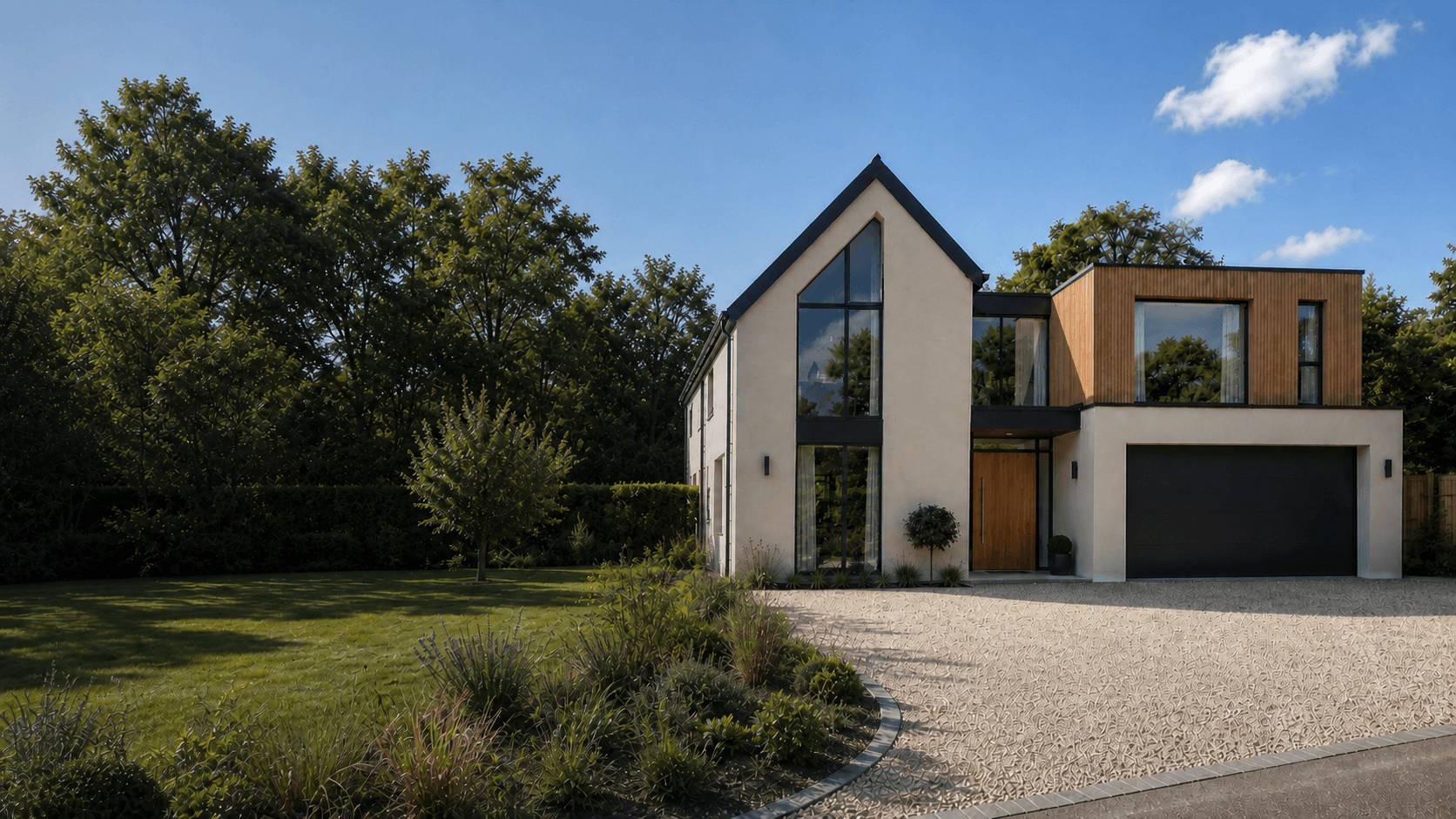 Contemporary residential home designed by Hepburn Architects