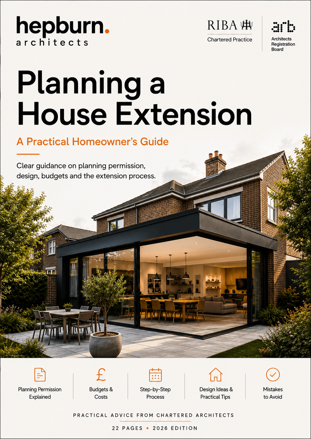 Planning a House Extension practical homeowner guide cover
