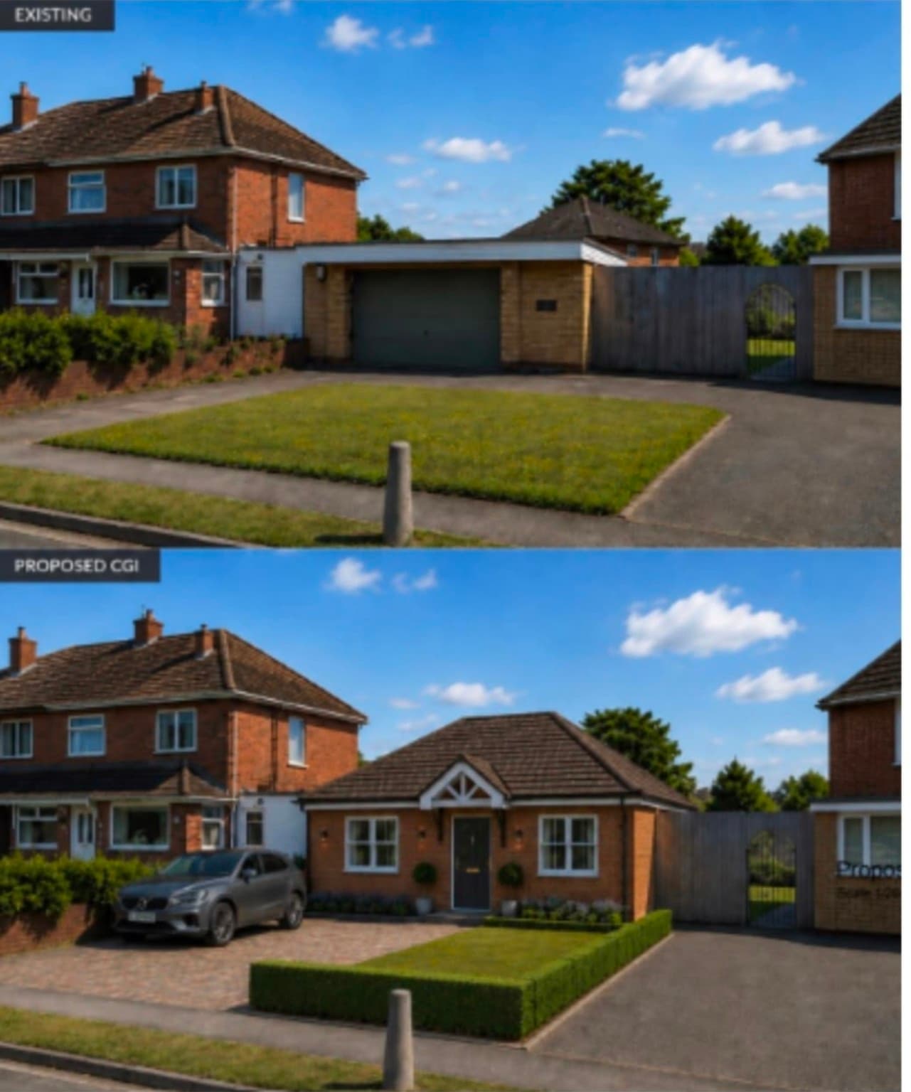 Planning permission secured for an accessible bungalow in Solihull